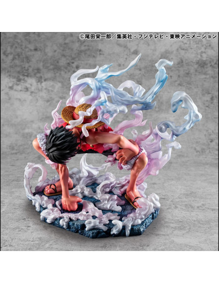 Statuette Luffy Gear 2 P.O.P. - One Piece Limited Edition | 19 cm