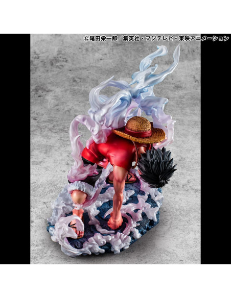 Statuette Luffy Gear 2 P.O.P. - One Piece Limited Edition | 19 cm