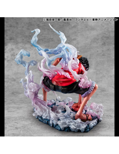Statuette Luffy Gear 2 P.O.P. - One Piece Limited Edition | 19 cm