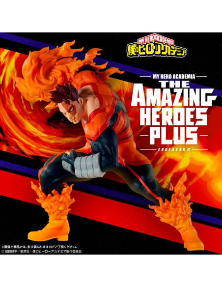 Figurine Endeavor II The Amazing Heroes Plus – My Hero Academia | 15 cm