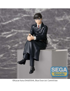 Figurine de Yukio Okumura Blue Exorcist PM Perching de face, dans une pose assise