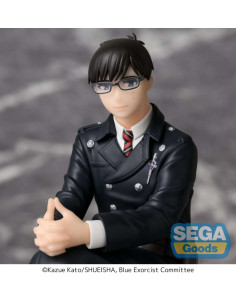 Figurine de Yukio Okumura Blue Exorcist PM Perching de face, dans une pose assise 2