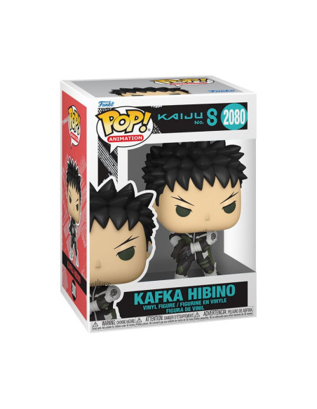 Boîte officielle de la figurine Kaiju No. 8 Kafka Hibino Funko Pop