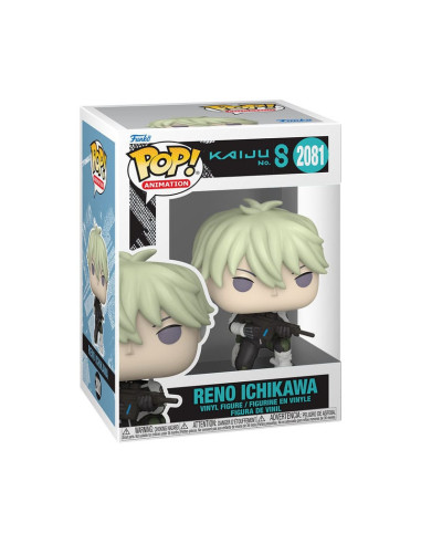 Boîte officielle de la figurine Kaiju No. 8 Reno Ichikawa Funko Pop