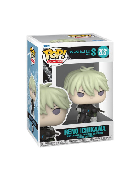 Boîte officielle de la figurine Kaiju No. 8 Reno Ichikawa Funko Pop