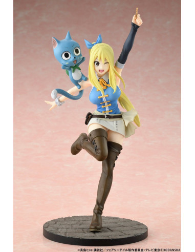 Figurine Fairy Tail Lucy Heartfilia Wink 1/8
