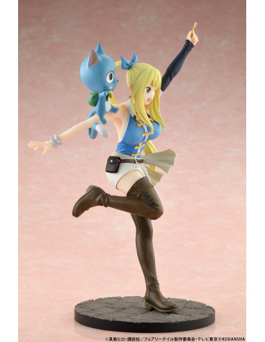 Figurine Fairy Tail Lucy Heartfilia Wink 1/8