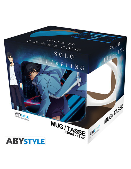 Mug Solo Leveling Sung Jin Woo Leveled up 320 ml