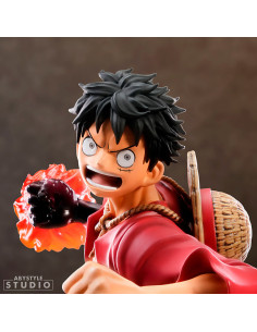 Figurine One Piece Luffy Red Hawk SFC 79 2