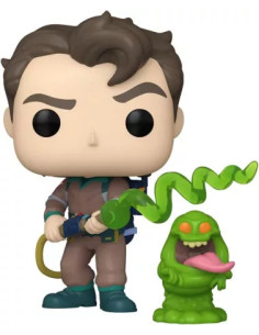Figurine Funko POP ! The Real Ghostbuster Venkman With Slimer 1785