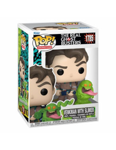 Figurine Funko POP ! The Real Ghostbuster Venkman With Slimer 1785 2