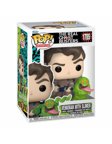 Figurine Funko POP ! The Real Ghostbuster Venkman With Slimer 1785