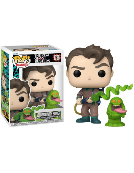 Figurine Funko POP ! The Real Ghostbuster Venkman With Slimer 1785