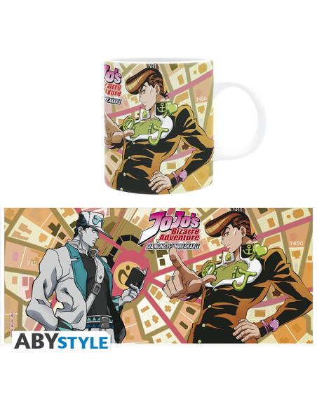 Mug Jojo's Bizarre Adventure Diamond is Unbreakable Jotaro & Josuke 320 ml
