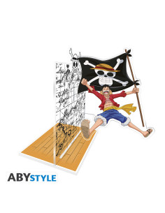One Piece Acryl Serre Livre Luffy