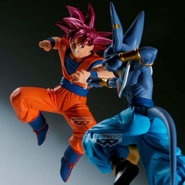 Figurine Dragon Ball Super Goku SSJ God Match Makers