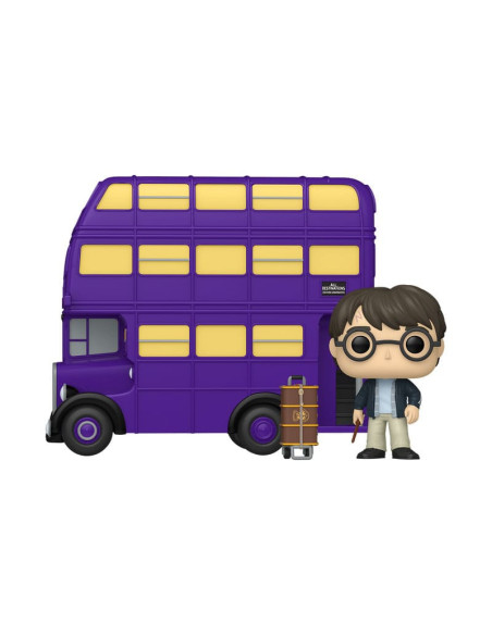 Figurine Funko POP ! Harry Potter Harry With Knight Bus 139