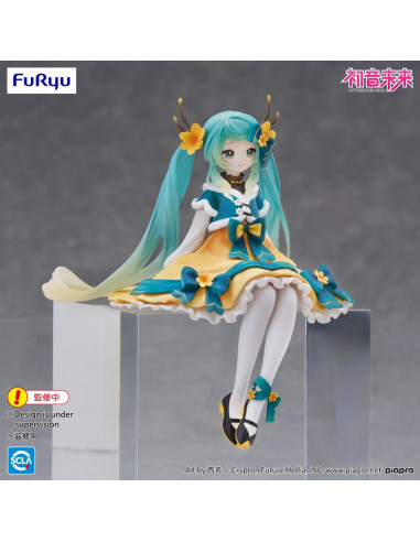 Figurine Hatsune Miku 2025 Chinese New Year Noodle Stopper