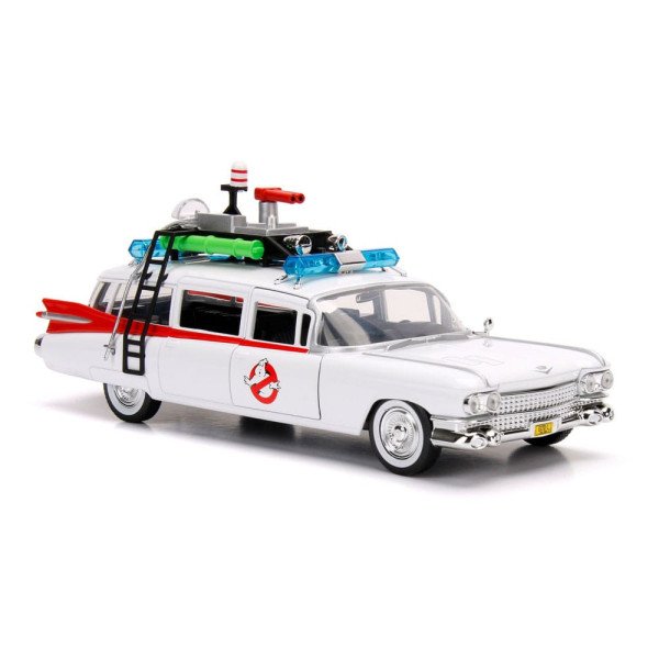 Véhicule Ghostbuster Ecto-1 1/24 Diecast