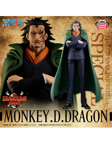Figurine One Piece Monkey.D.Dragon Grandline Series Special