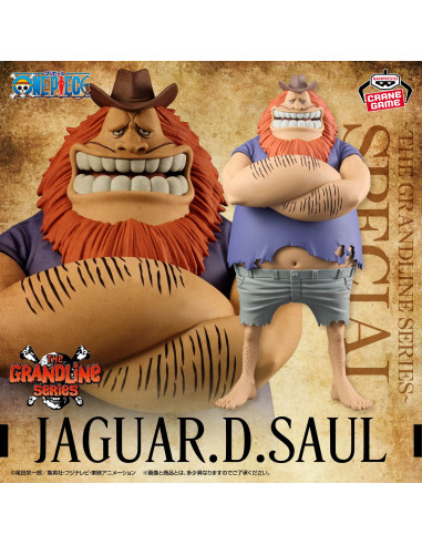 Figurine One Piece Jaguar.D.Saul Grandline Series Special