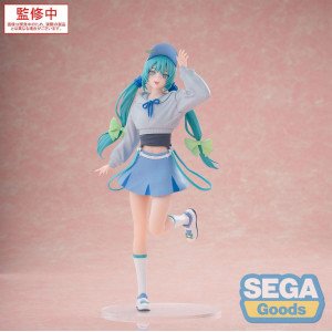 Hatsune Miku dans sa tenue Spring Style, pleine de fraîcheur et de dynamisme.