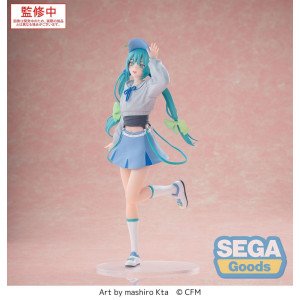 Hatsune Miku dans sa tenue Spring Style, pleine de fraîcheur et de dynamisme. 2