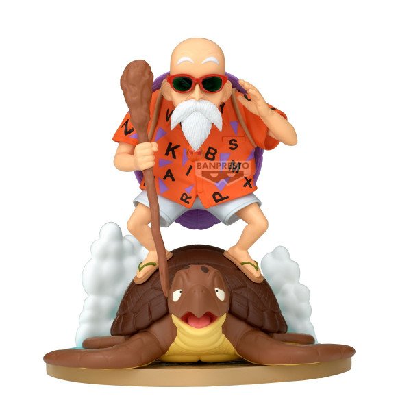 Kamesennin debout sur sa tortue – Figurine History Box Banpresto