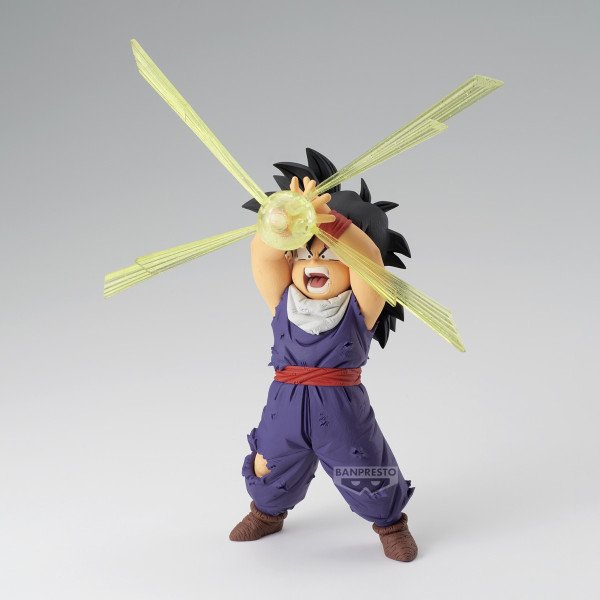 Gohan enfant préparant l'attaque Masenko – figurine Dragon Ball Z GX Materia