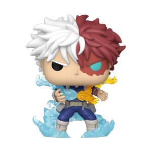 Figurine Funko POP Plus Shoto Todoroki My Hero Academia avec effets glace et feu
