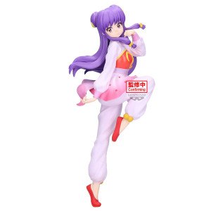 Vue complète de la figurine Shampoo Glitter & Glamours Ranma 1/2 en tenue chinoise