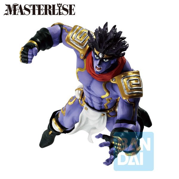 Détails de la sculpture et des finitions de la figurine Star Platinum Ichibansho
