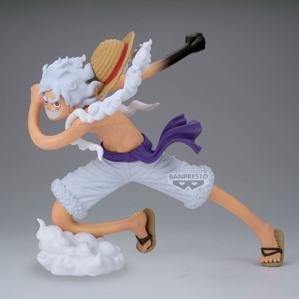 Luffy Gear 5 II Grandista Banpresto pose dynamique