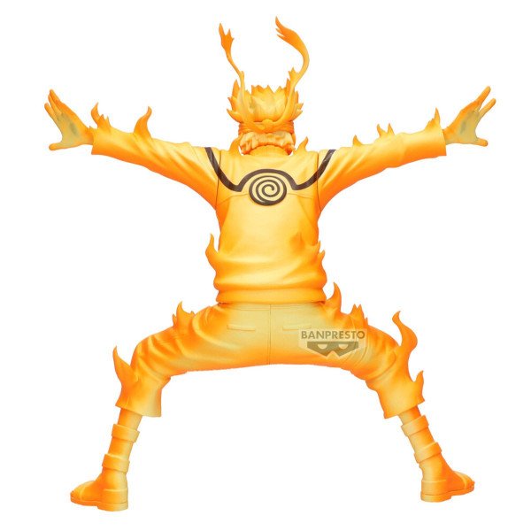 Figurine Naruto Grandista II vue arrière détails chakra