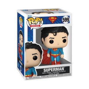 Figurine Funko POP! Heroes Superman New Classics #599 en vol – vue de face 2