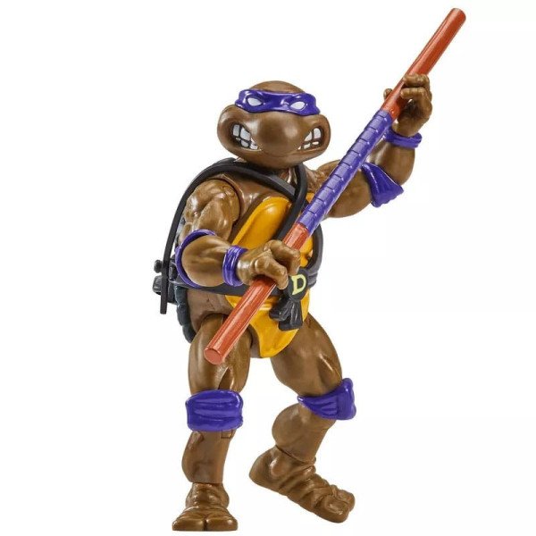 L'une des 4 Tortues Ninja Donatello figurines remasterisées 1988