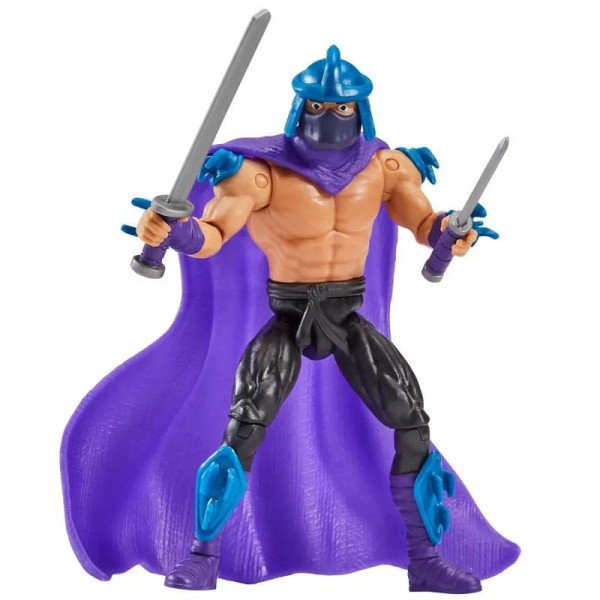 Focus sur figurine de Shredder en action