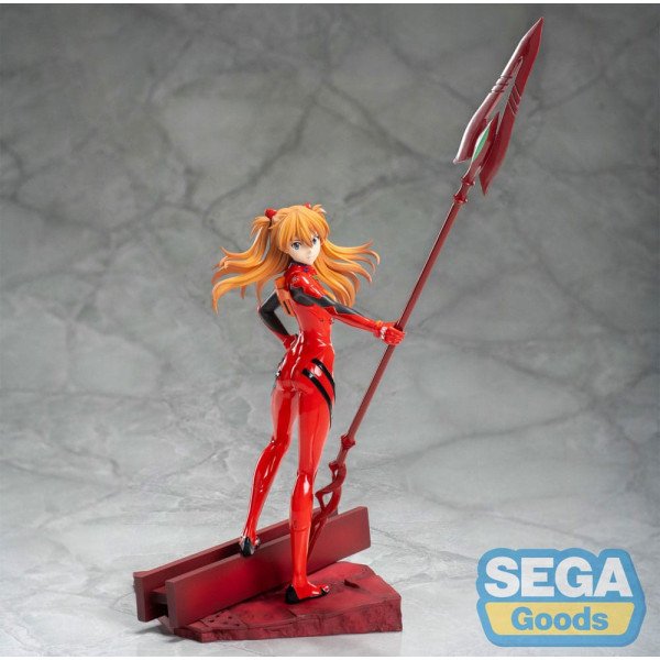 Figurine Asuka Shikinami Langley Luminasta vue de pied studio