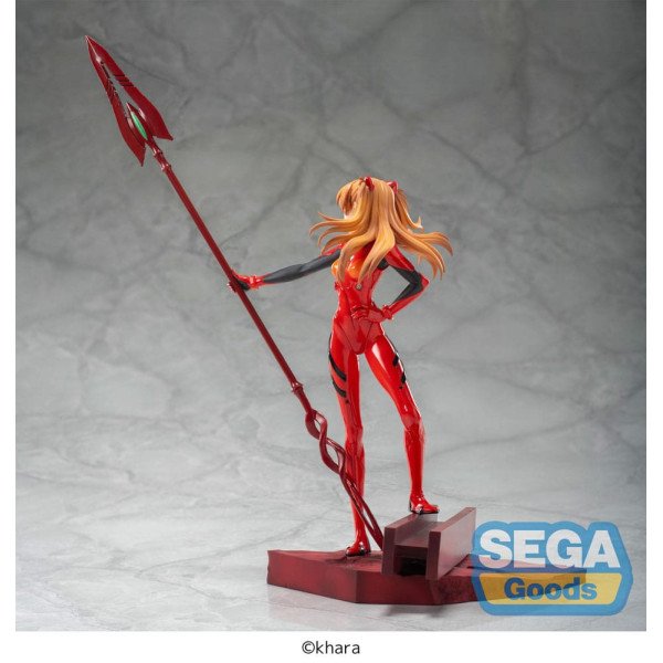 Figurine Asuka Shikinami Langley Luminasta Evangelion vue de dos