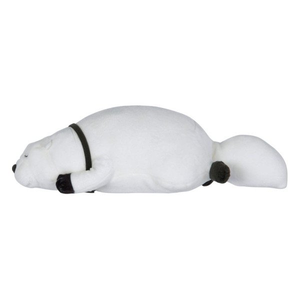 Détail du côté gauche de la peluche Bond Forger, idéale pour voir la qualité des coutures et du tissu.