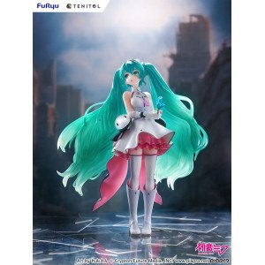 Statuette Hatsune Miku Tenitol Galaxy Live Ver. 21 cm par FuRyu vue complète