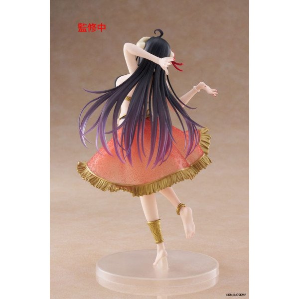 Vue arrière de la figurine de collection Albedo Dancer Ver. Overlord par Taito Coreful, statuette PVC 18 cm.