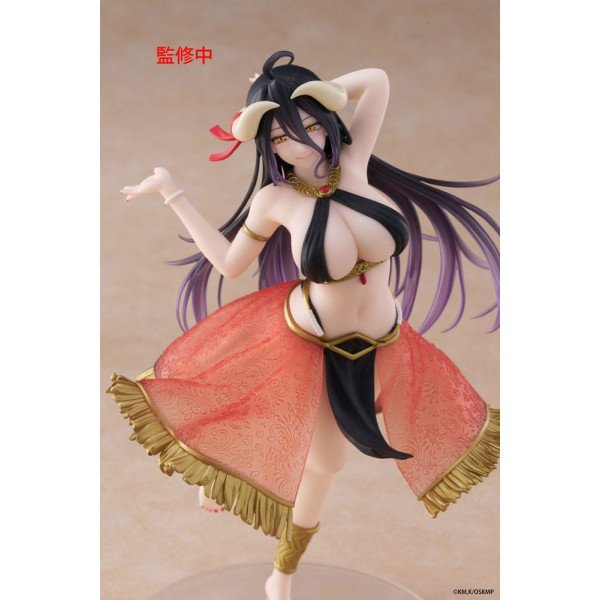 Figurine de collection Albedo Dancer Ver. Overlord par Taito Coreful en PVC 18 cm, pose dynamique détaillée.