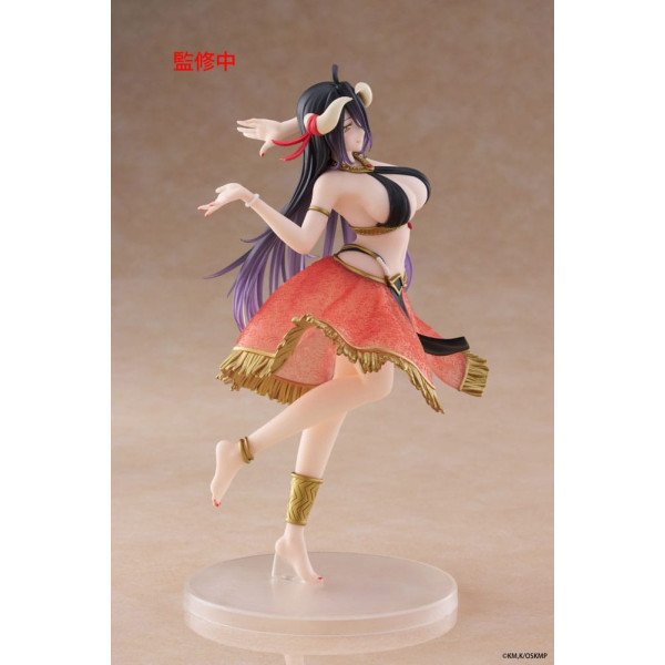 Profil gauche de la figurine de collection Albedo Dancer Ver. issue de Overlord par Taito Coreful en PVC.
