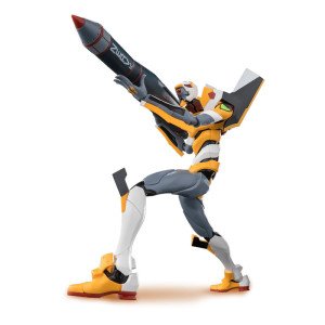 Figurine de Eva Unit 00 Evangelion par Blokees en pose de course dynamique issue de la gamme Ultra Action Legacy Edition. 2