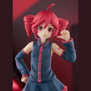 Statuette PVC Kasane Teto (Vocaloid) Pop Up Parade L Size par Good Smile Company – vue entière de face sur fond blanc. 2