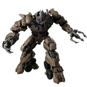 Figurine Megatron Blokees Classic Class 22, pose large menaçante, bras écartés.