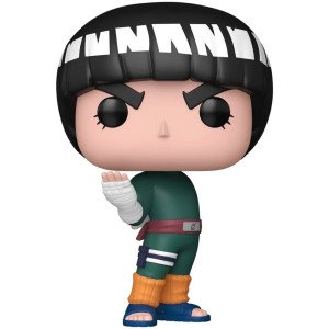 Figurine Funko POP! Animation Rock Lee (Naruto Classic) en vinyle, vue de face avec tenue verte de ninja.