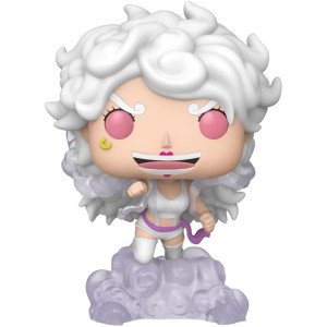 Figurine vinyle POP! Animation Jewelry Bonney (One Piece) Funko, vue de face sur nuage violet.