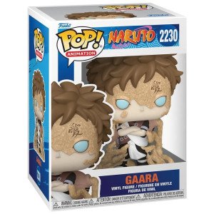 Figurine vinyle POP! Animation Gaara (Naruto) Funko, vue de face avec effet de sable. 2